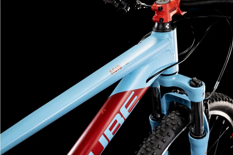 Cube Acid 260 Children's Mountain Bike in Blue/Red-3